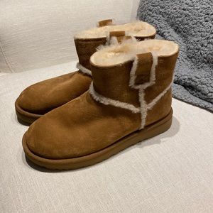 Ugg classic mini spill seam chestnut